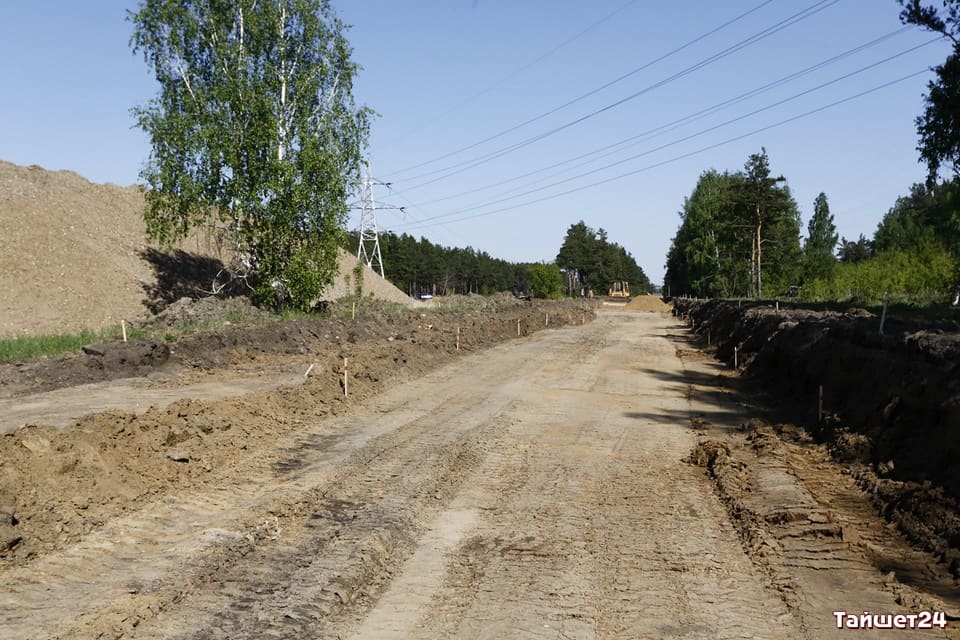 В Бирюсинске строят дорогу в Жилгородок