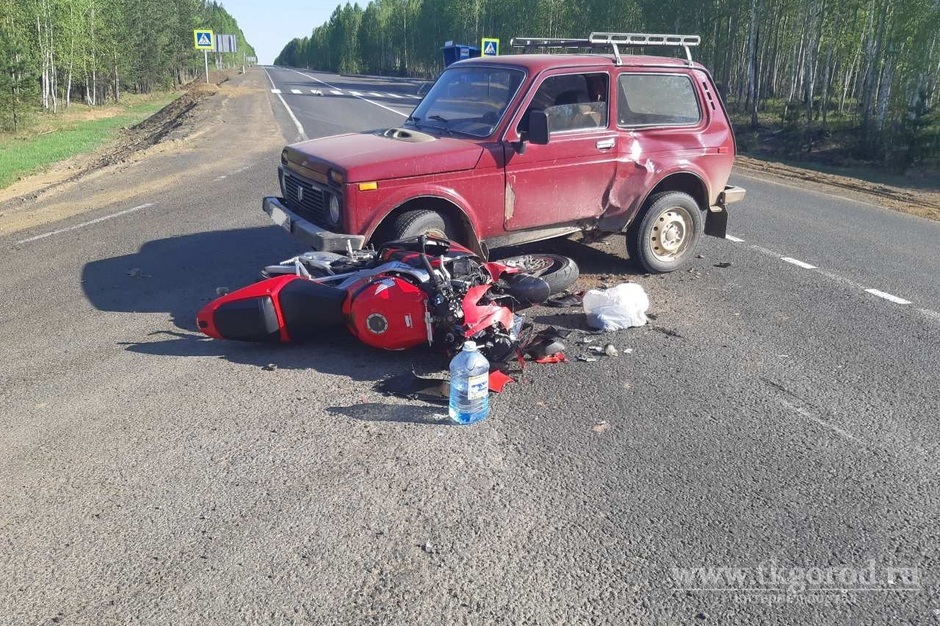 Страшная авария унесла жизнь молодого мотоциклиста в Братском районе