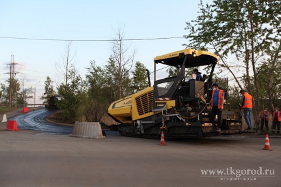 Ремонт дорог в Иркутске ведётся в круглосуточном режиме