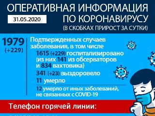 Антирекорд: 229 новых случаев COVID-19 выявили в Иркутской области
