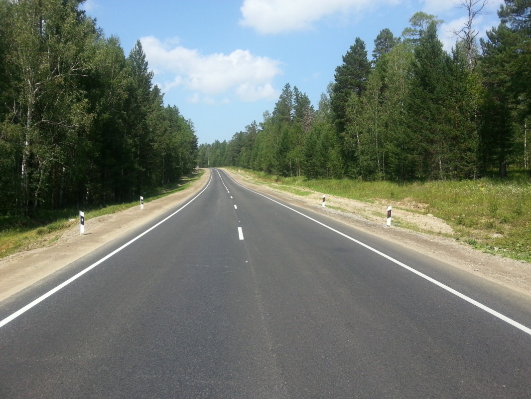 В Тайшетской и Заларинском районах на трассе «Сибирь» отремонтируют 33 км дороги