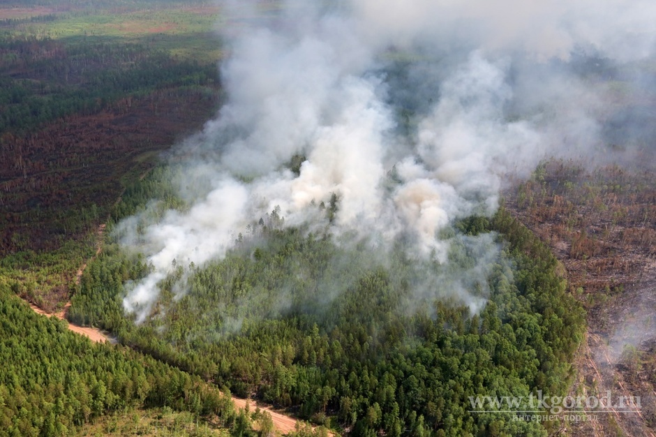 На территории Иркутской области растёт пожароопасность