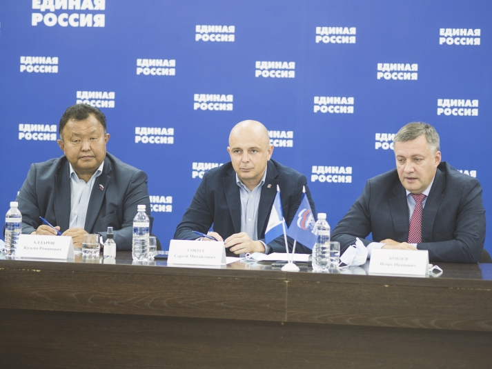 Врио губернатора Приангарья и Сергей Сокол договорились о сотрудничестве