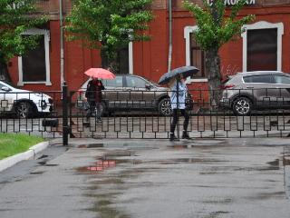 В субботу в Иркутской области ожидаются ливни с грозами