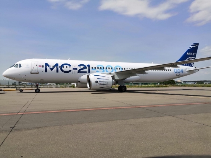 Сроки сертификации самолета МС-21, собираемого на Иркутском авиазаводе, отложили на год