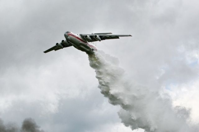 Самолёт Ил-76 будет тушить лесные пожары в Иркутской области