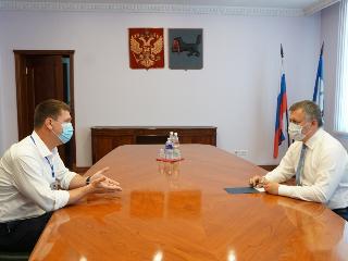 Кобзев и Чернышев обсудили вопросы развития северных территорий Иркутской области