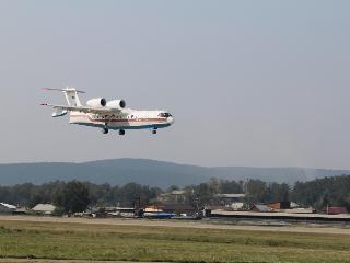264 тонны воды сбросил на лесные пожары в Приангарье самолет из Красноярска
