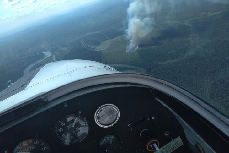 На утро 13 июля площадь лесных пожаров в Иркутской области сократилась до 32 тысяч гектаров