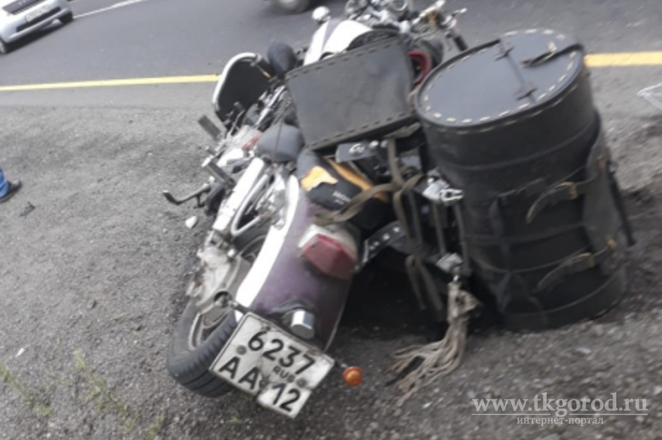 В Иркутской области полицейские разбираются в обстоятельствах гибели в ДТП мотоциклиста