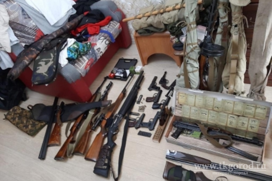 В Иркутской области пресечена деятельность двух нелегальных мастерских по изготовлению оружия