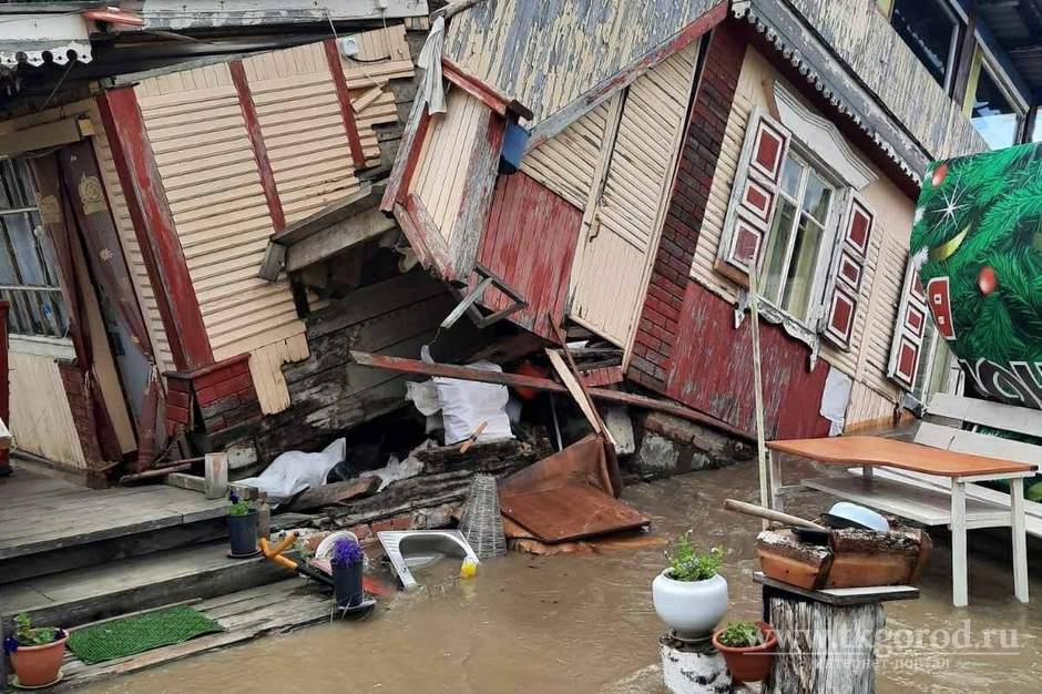 Из-за повышения уровня воды в реке Китой затопило 140 участков в садоводстве в Ангарске