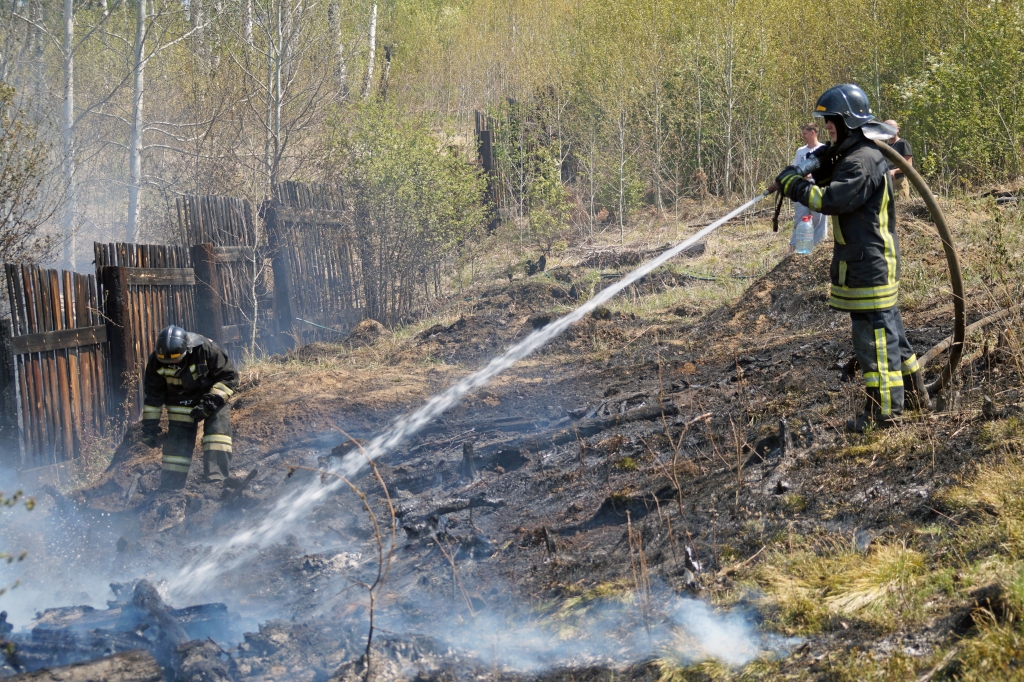 Два крупных пожара ликвидировали в Катангском районе Иркутской области
