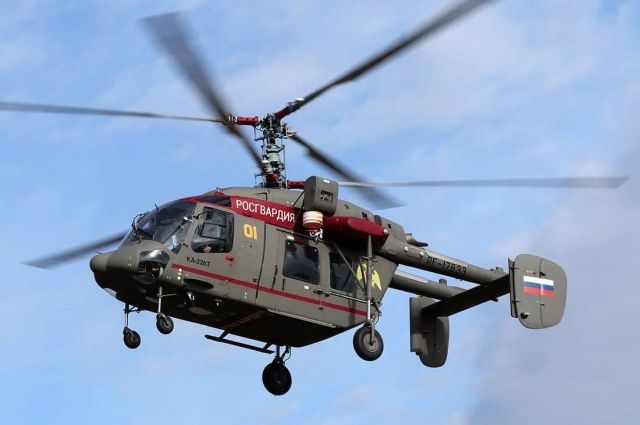 Над Иркутском проводятся тренировочные вертолетные полеты