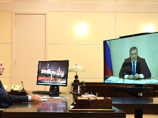 Владимир Путин: Иркутская область развивается удовлетворительными темпами