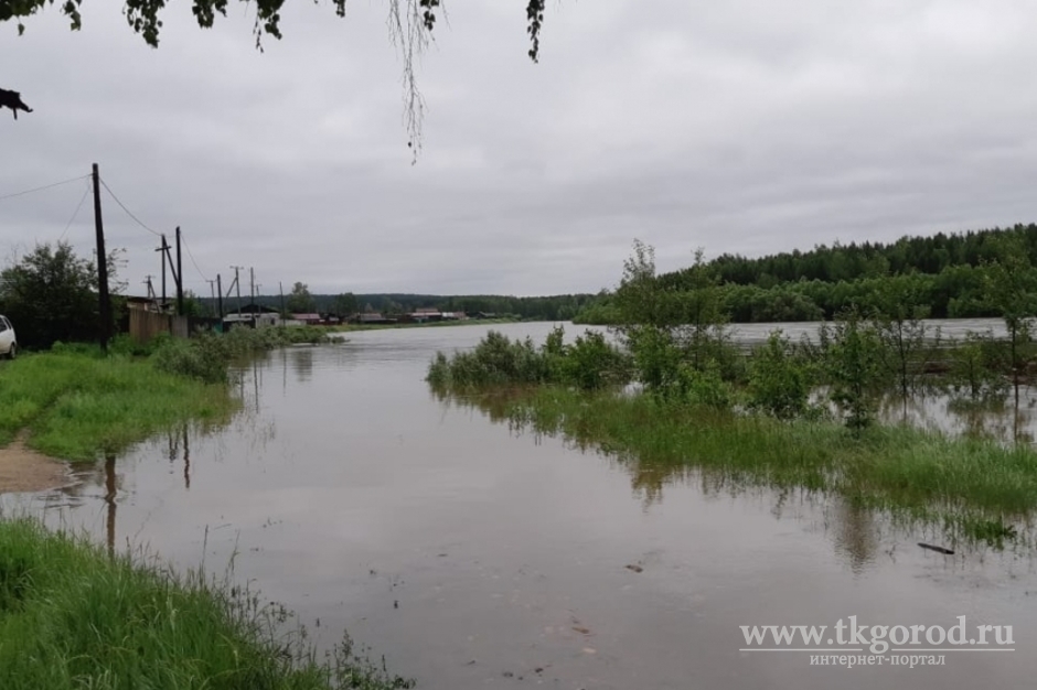 В Иркутской области на реке Китой ожидается повышение уровня воды