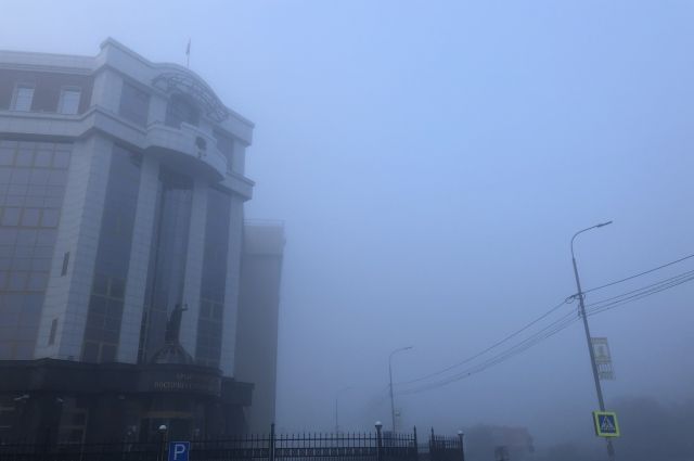 Движение транспорта в Иркутске затруднено из-за утреннего тумана