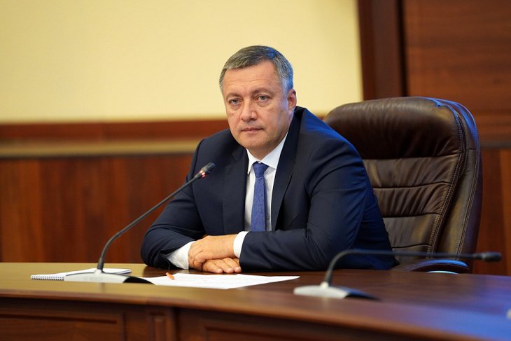 Церемония вступления Игоря Кобзева в должность губернатора Иркутской области: трансляция