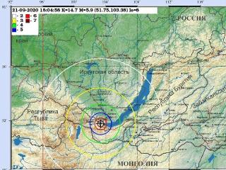 Отголоски землетрясения на Байкале зарегистрированы на расстоянии свыше 500 км