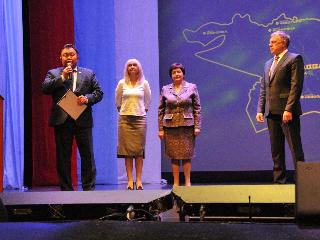 Депутаты Заксобрания приняли участие в церемонии вступления в должность мэра Ангарска Сергея Петрова