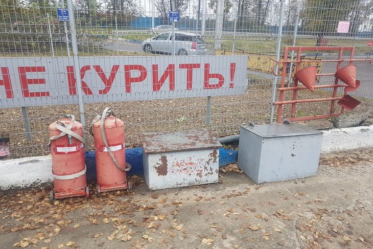 14 АЗС в Иркутске работают с нарушениями правил пожарной безопасности