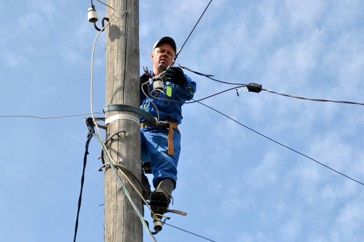 778 домов в Братском районе остались без электроснабжения из-за аварии на сетях