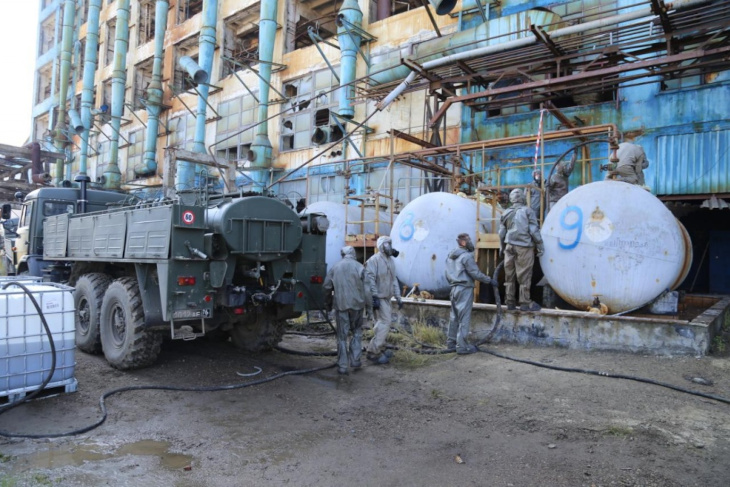 На площадке «Усольехимпрома» начался демонтаж цеха ртутного электролиза