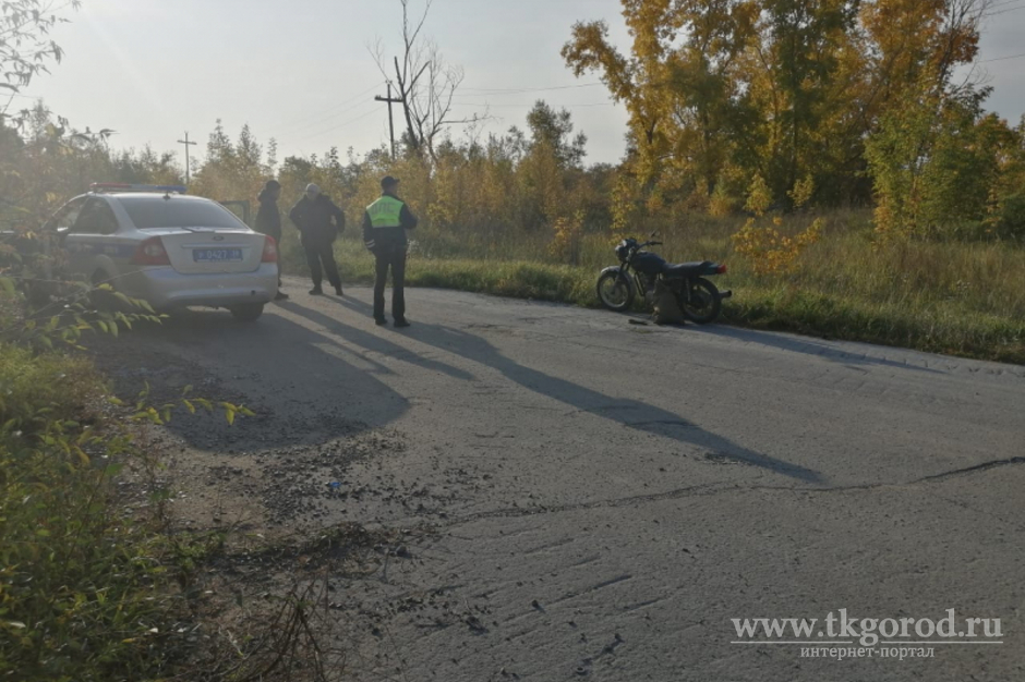 В Ангарском городском округе задержан мотоциклист, перевозивший марихуану