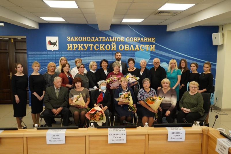 Солдатских матерей чествовали в Заксобрании Иркутской области