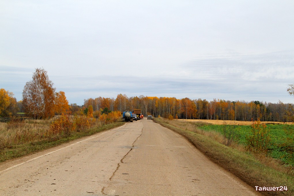 В староакульшетском направлении ремонтируют дорогу