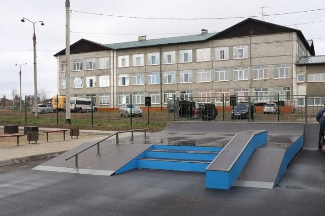 В поселке Маркова Иркутского района открыли самый большой скейт-парк