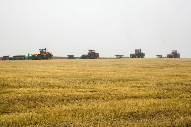 92% зерновых и бобовых культур убрано с полей Иркутской области