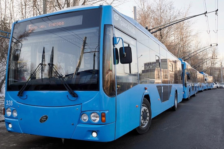 Временная схема движения троллейбуса №5 будет действовать до 25 октября