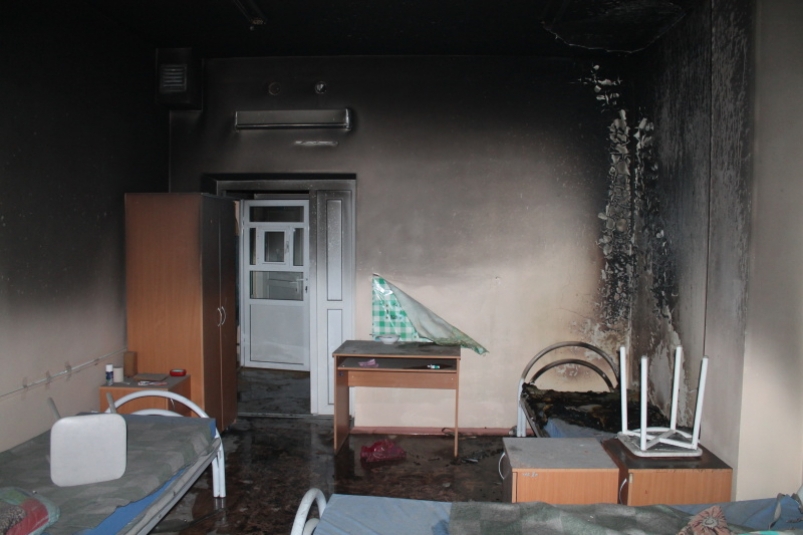 Медики спасли 93 человек при пожаре в диспансере в Иркутской области