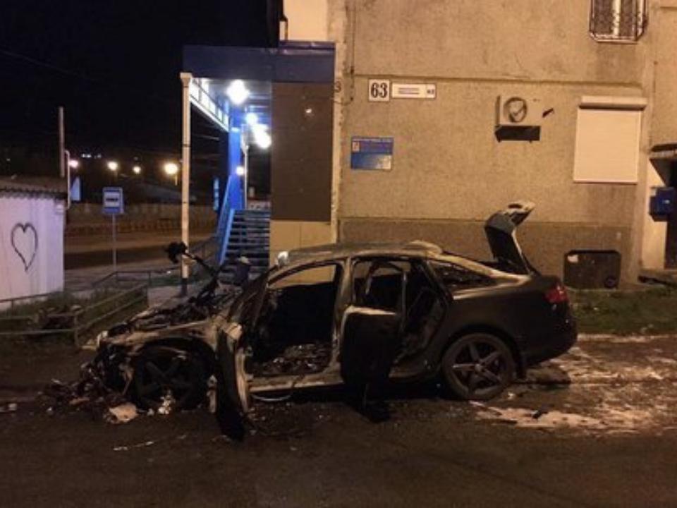 Поджигателей Audi A6  задержали в Иркутске