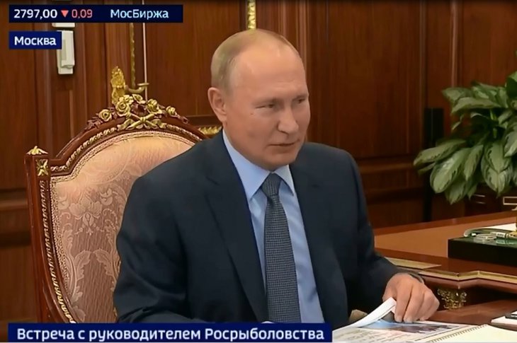 Владимир Путин поблагодарил Стивена Сигала за помощь в акции по восстановлению популяции омуля