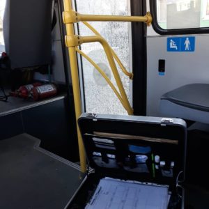Неизвестные открыли стрельбу по автобусу с пассажирами в Ангарске