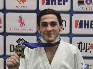 Хетаг Басаев победил на первенстве Европы по дзюдо среди юниоров до 21 года в Хорватии