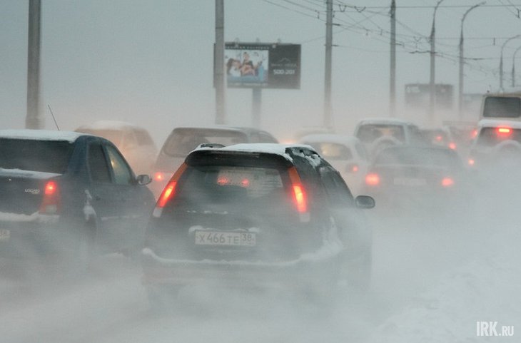 Метель и похолодание до -20 градусов ожидаются в Иркутской области в выходные