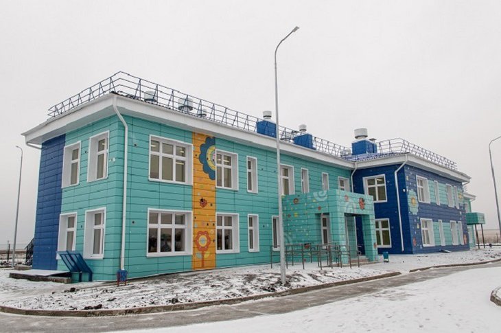 В деревне Ревякина завершается строительство детского сада