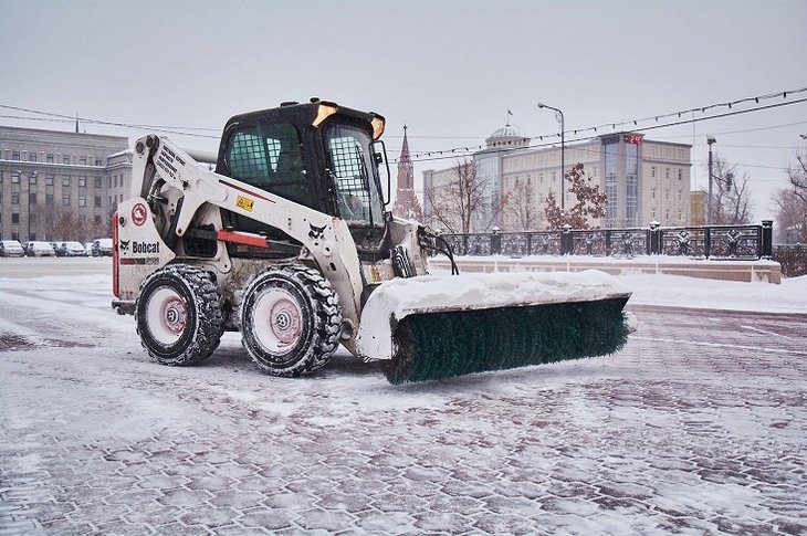 1,2 тысячи тонн песко-соляной смеси использовали на улицах Иркутска за сутки