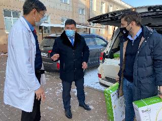 Якубовский доставил помощь врачам Эхирит-Булагатского района