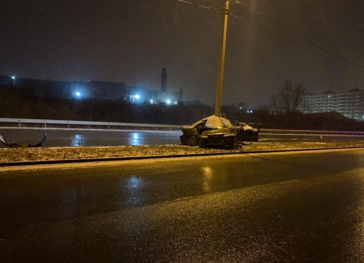 21-летний водитель Honda Accord погиб на объездной дороге в Ново-Ленино в Иркутске