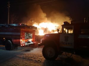 Двое мужчин погибли на пожаре в Усть-Илимском районе