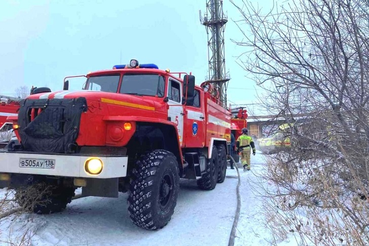 205 пожаров произошло в Иркутской области за новогодние праздники