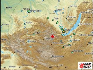 Эпицентр сильнейшего землетрясения находился в районе озера Хубсугул