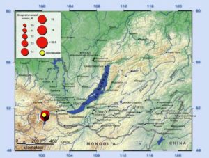 Больше 20 афтершоков произошло к обеду после землетрясения в Монголии 12 января