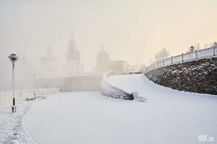 Синоптики предупредили о морозах до -42 градусов в Иркутской области 14&nbsp;января