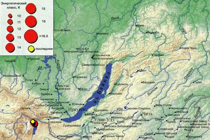 Землетрясения в Монголии у границы с Россией продолжаются