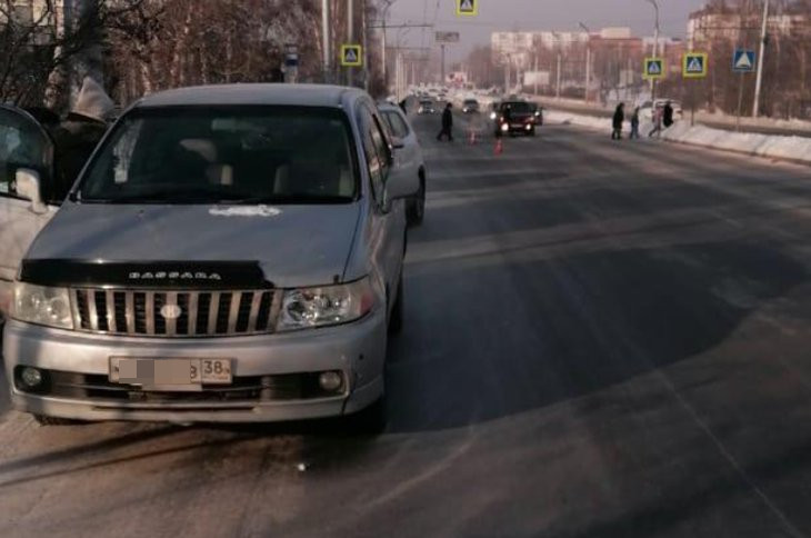 Женщину сбили на пешеходном переходе в микрорайоне Солнечный